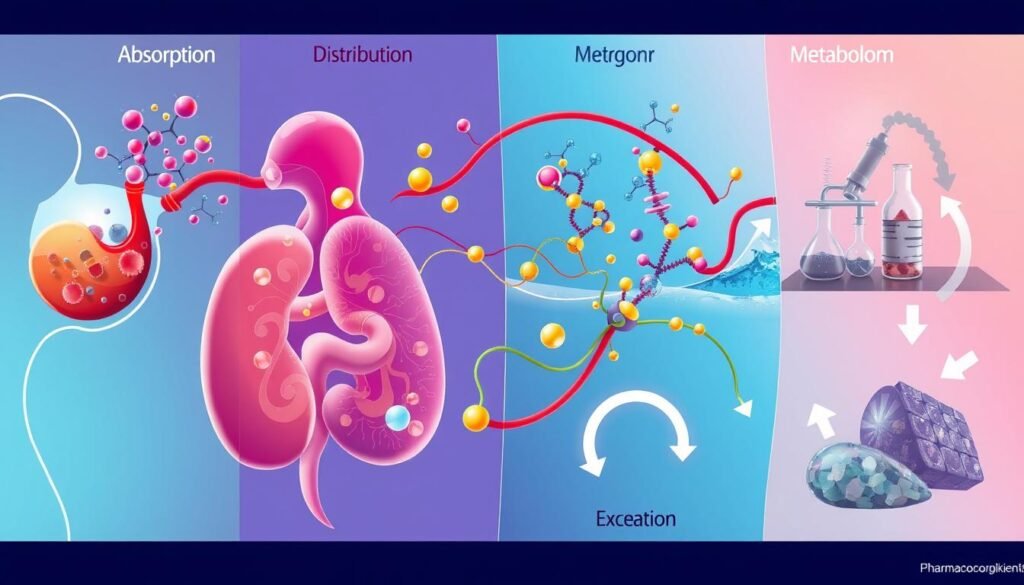 four phases of pharmacokinetics