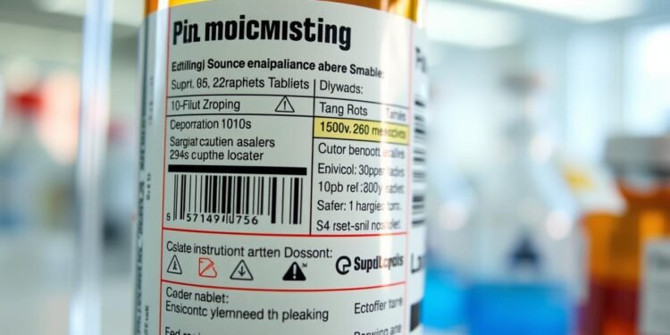 דרישות תיוג תרופות